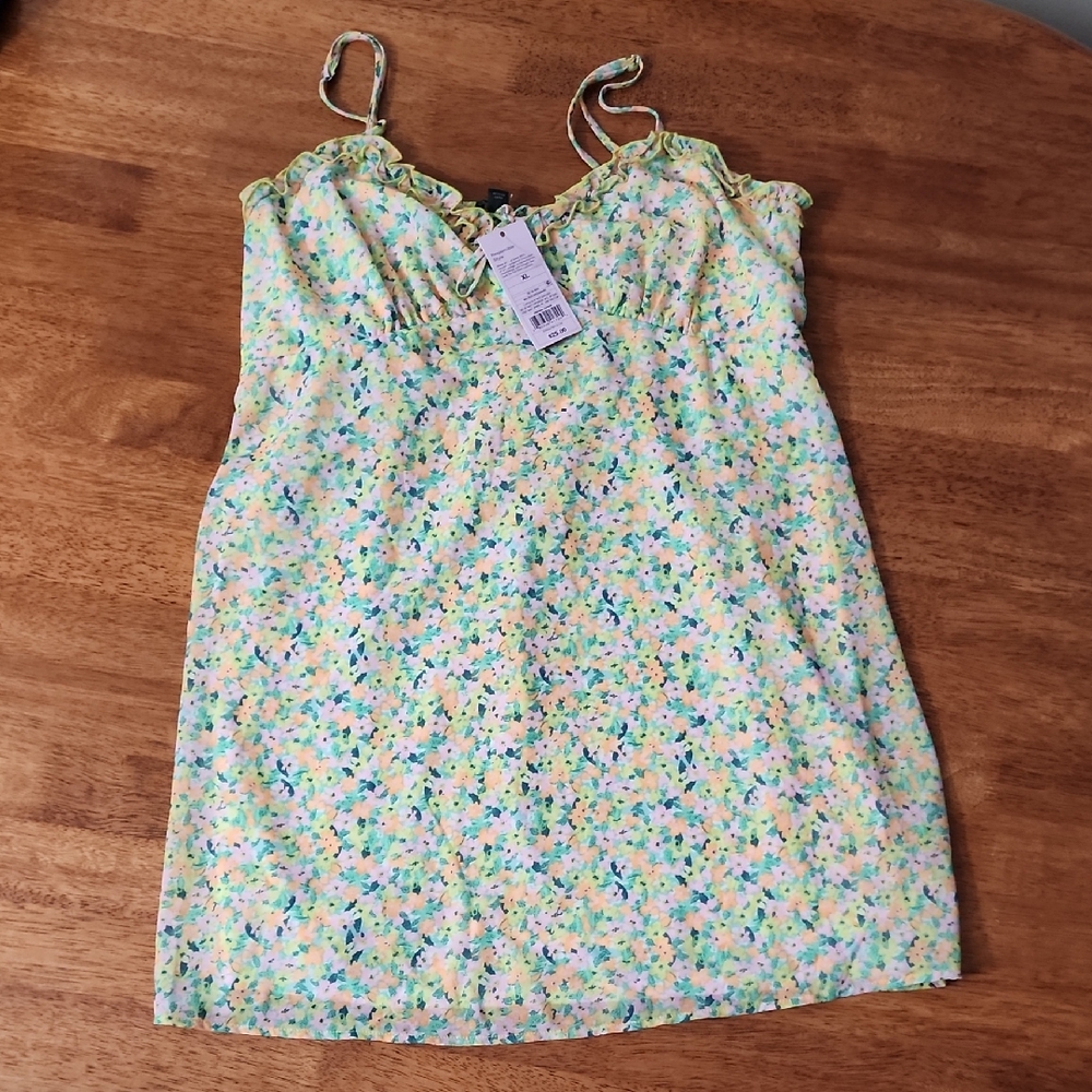Wild Fable Multicolor Floral Mini Dress